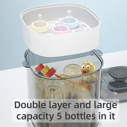 Baby Bottle Sterilizer and Dryer Steam Baby Bottle Sterilizer for Baby Bottles Baby Stuffs & Breast Pump Accessories